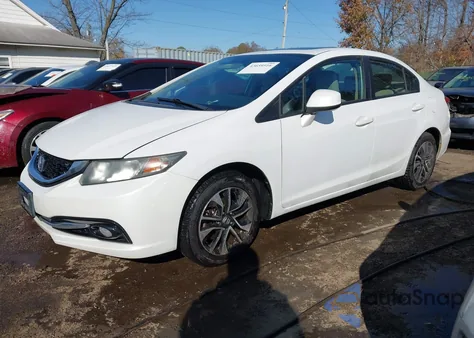 2013 Honda Civic Ex-L z USA, uszkodzony, nr VIN 19XFB2F94DE207008